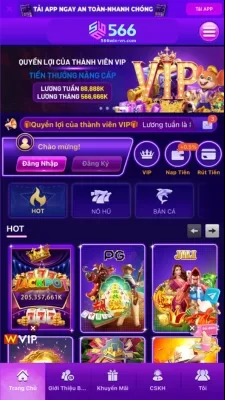 TẢI VỀ Ứng dụng 566WIN